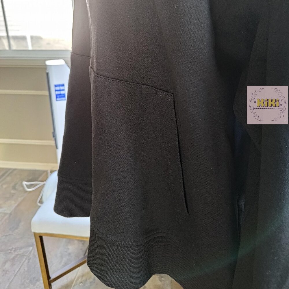Michael Kors Logo Tape Cotton Blend Zip-Up Hoodie size XXL OF451X95MF - Picture 6 of 12